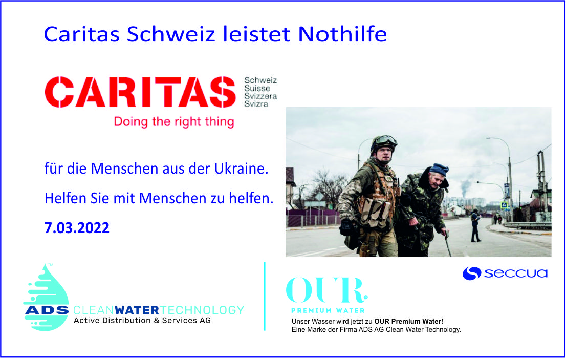 Caritas Schweiz leistet Nothilfe für die Menschen aus der Ukraine.